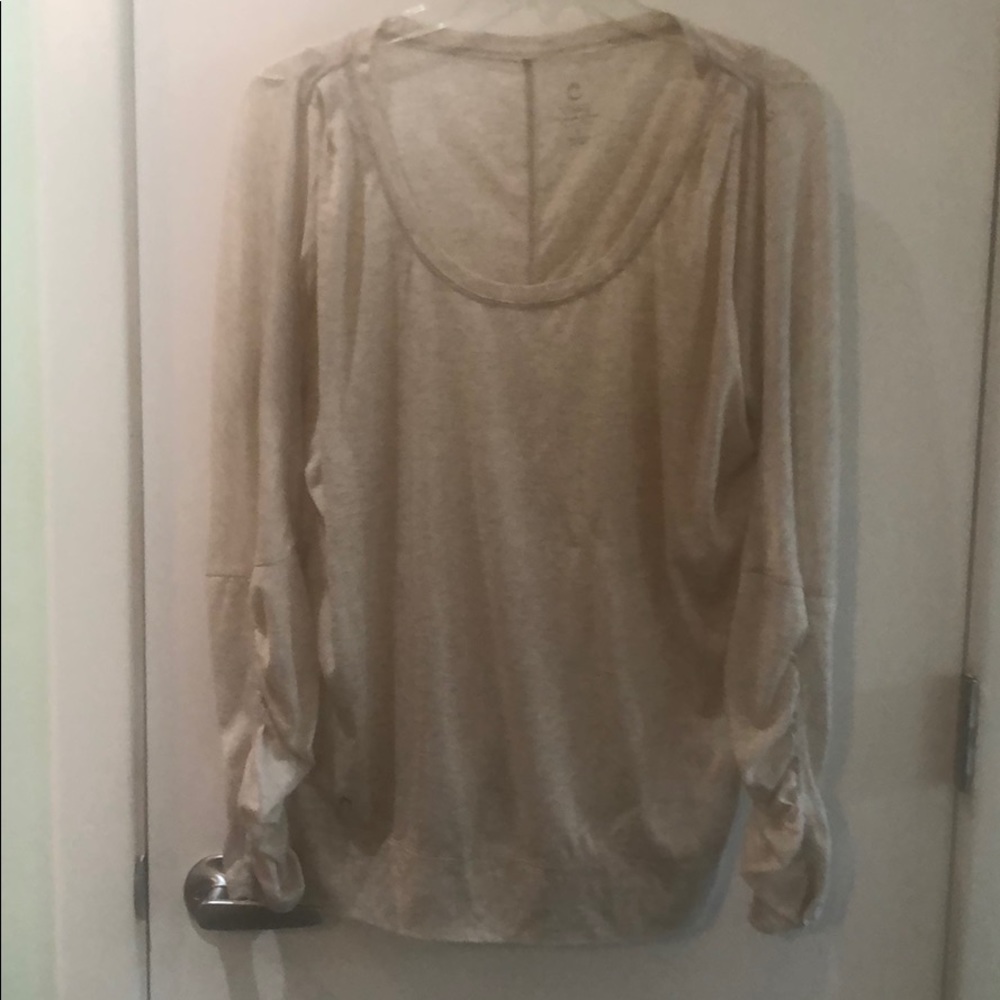 Andrea jovine Long sleeve oatmeal shirt